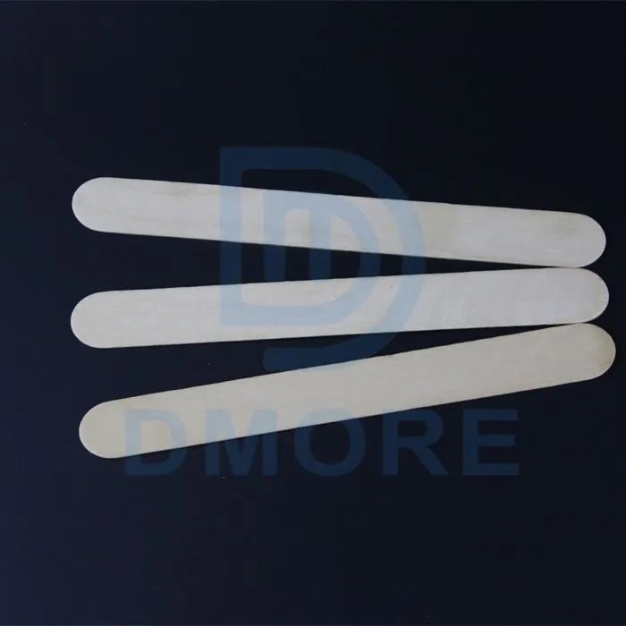 Ξύλινο γλωσσοπίεστρο μιας χρήσης