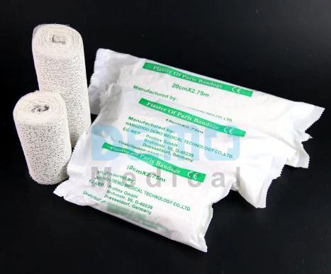 Επίδεσμος Plaster Of Paris Κατάλληλος για Χειρουργική Οστών, Ορθορεαδικός Γύψος